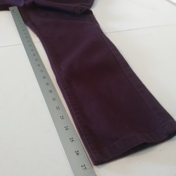 Westbound women's size 12 Short maroon or wine color pull up pants - Picture 8 of 13